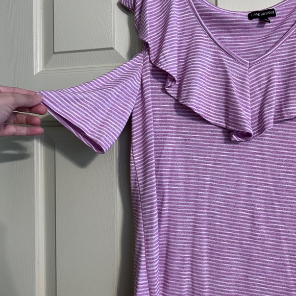 Lane Bryant Cold shoulder top - Picture 2 of 4